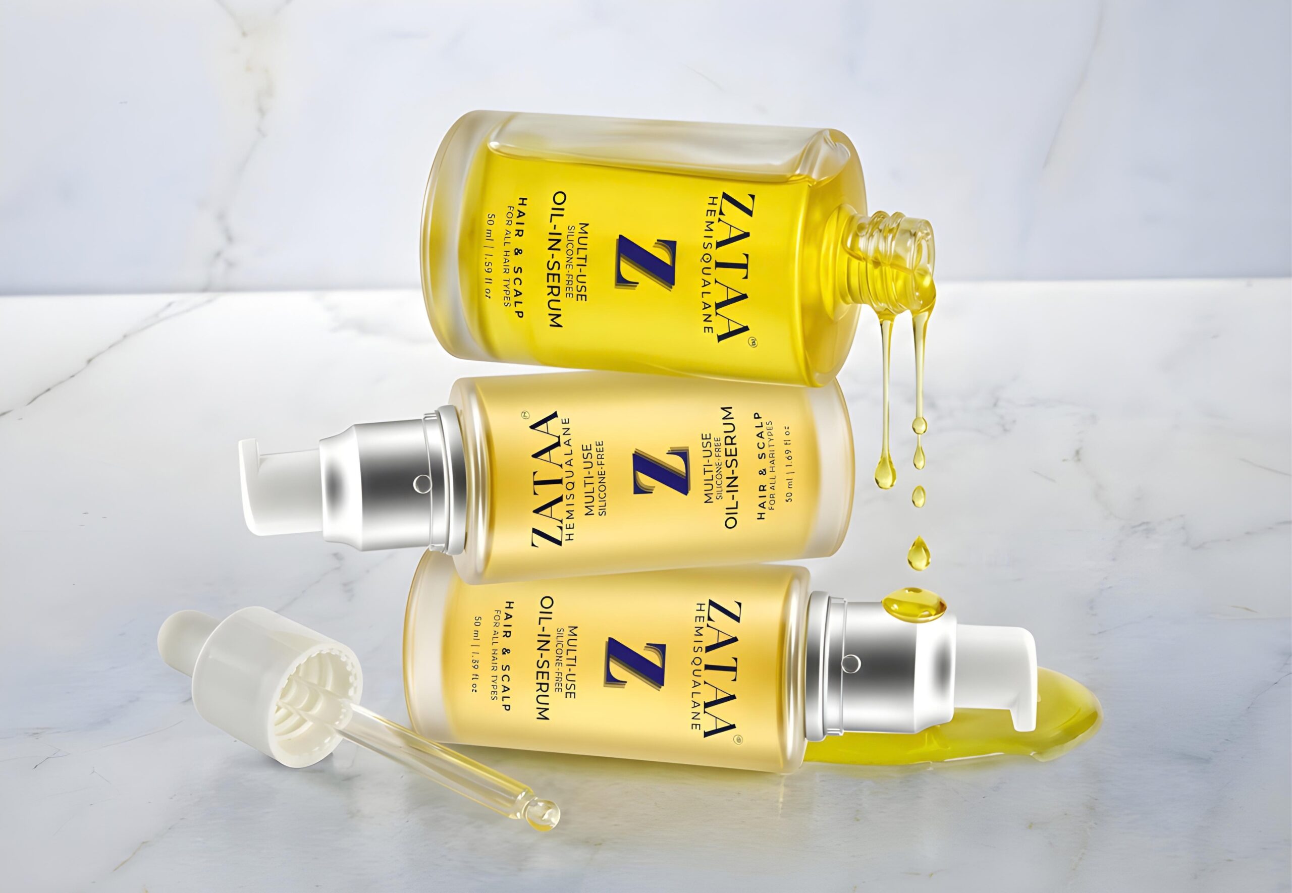 ZATAA silicone-free multi-use oil-in-serum